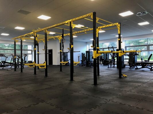 Podłoga do siłowni czarna BASIC BLACK