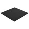 Kwadratowa mata do siłowni SQUARE BLACK - podłoga kwadratowa fitness