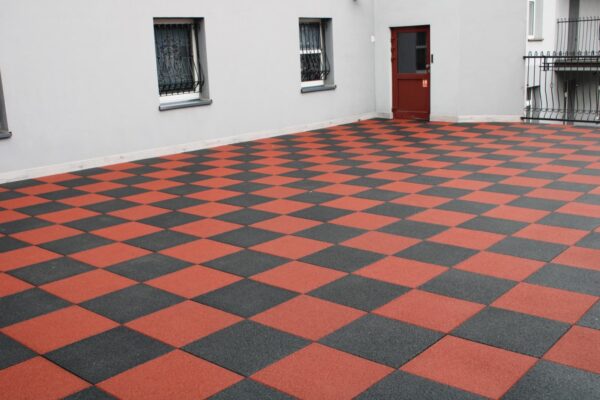 Plyty gumowe PROFLEX-SBR - kolor czerwony i czarny