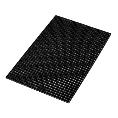 Mata przerostowa FLEXMAT - czarna siatka ażurowa na place zabaw - bezpieczna nawierzchnia na trawnik