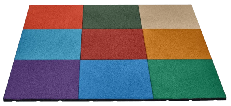 Płyty gumowe na plac zabaw - bezpieczna nawierzchnia EPDM